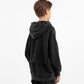 Gulliver Gray Jersey Hooded sweatshirt oversize Look for Boys