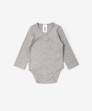 Gulliver Newborn bodysuit, set of 3 pcs Gray for Unisex-Snow Leopard