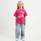 Gulliver Pink Short Sleeve T-shirt for Girl Mini-Smoothie