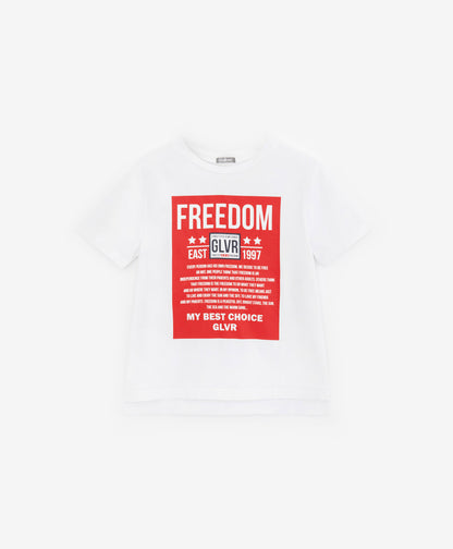 Gulliver White T-shirt for Girl