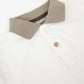 Gulliver White Piqué Polo Shirt with Vintage Print for Boy Mini-Expedition
