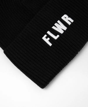 Gulliver Black Knit Beanie Hat for Girls