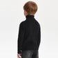 Gulliver Turtleneck Black for Boys Mini - Tartan