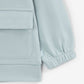 Gulliver Light Blue Hooded Sweatshirt With Zipper for Boys - Baby