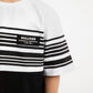 Gulliver Black and White Short Sleeve T-shirt for Boy Mini-Lighthouse