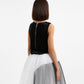 Gulliver Black Velvet Sequin Top for Girls