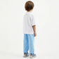 Gulliver Light Blue Knit Jogger Pants for Boy Mini-Pixels