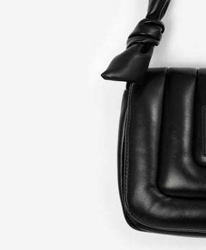 Gulliver Black Faux Leather Bag for Girls