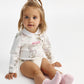 Gulliver Bodysuit Milky color for Girls Baby-Carousel