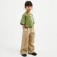 Gulliver Green Cropped Oversized T-Shirt for Girl Mini-Ecuador