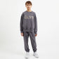 Gulliver Graphite Relaxed Fit Sweatshirt with Destroy Effectfor Boy Junior-Decoupage