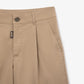 Gulliver Beige Twill Shorts with Elastic Waist for Boy Junior-Decoupage