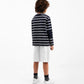 Gulliver White Poplin Shorts for Boy Junior-Transit