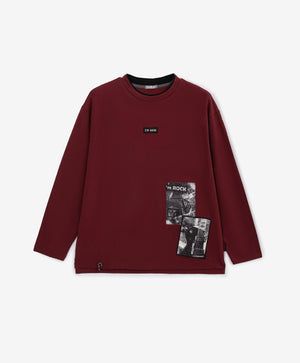 Gulliver Burgundy Long sleeve T-shirt for Boys