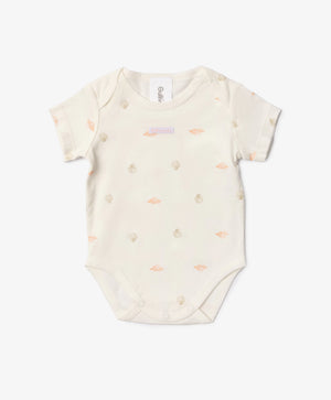 Gulliver Set of 3 short-sleeve bodysuits for girls, multicolor
