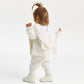 Gulliver Cardigan White for Girls Baby-Snow Leopard