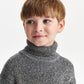 Gulliver Sweater Gray for Boys Mini - Tartan
