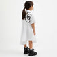 Gulliver White A-Line Dress for Girl Mini-Ecuador