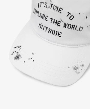 Gulliver White Baseball Cap for Boy Junior-Transit