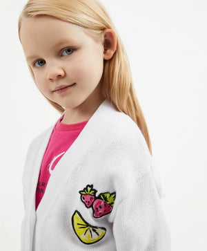 Gulliver White Cardigan for Girl Mini-Smoothie