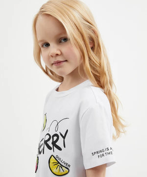 Gulliver Dress white for Girl Mini-Smoothie