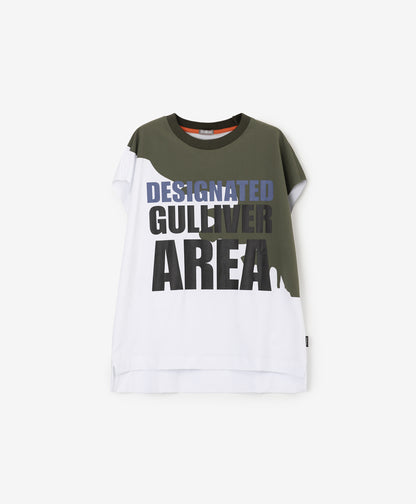 Gulliver White Tank top for Boy