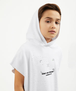 Gulliver White Vest for Boy Junior-Matrix