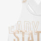 Gulliver White Tank Top with Graphic Text for Girls