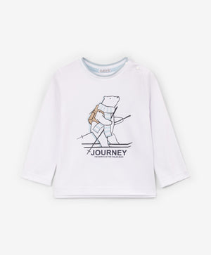 Gulliver Long sleeve t-shirt White for Boys Baby - NorthPole