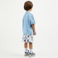 Gulliver Multicolor French Terry Shorts with Elastic Waist for Boy Mini-Pixels