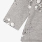 Gulliver Gray Long sleeve with Print and Peplum Back for Baby Girls