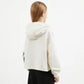 Gulliver Milky Cropped Hoodies for Girl Junior-Arboretum