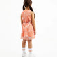 Gulliver Trapeze Mesh Dress Multicolor for Girl Mini-Court