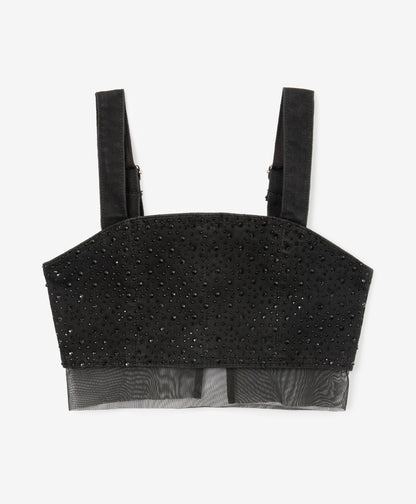 Gulliver Top Black for Girls Junior-Rose Quartz