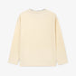 Gulliver Milk White Jersey Long sleeve with Print & Patch for Boys