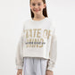Gulliver White Sweatshirt for Girls