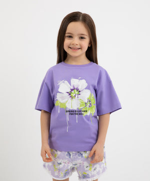 Gulliver Purple t-shirt for Girls
