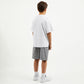 Gulliver White Short Sleeve T-shirt for Boy Party-Art Object