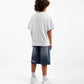 Gulliver White Short Sleeve T-Shirt with Contrast Trim for Boy Junior-Transit
