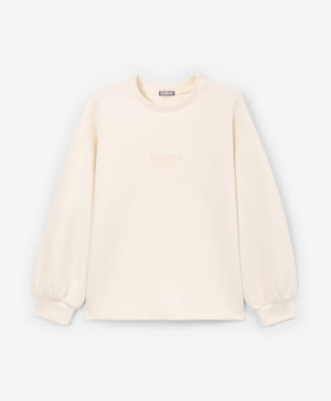 Gulliver Sweatshirt Milky color for Girls Junior - Monet