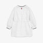 Gulliver White Long Sleeve Dress for Girls - Mini