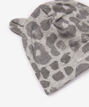 Gulliver Newborn hat, set of 2 pcs Gray for Unisex Snow Leopard