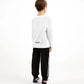 Gulliver White Long-Sleeve T-Shirt with Print for Boy Mini-Lighthouse