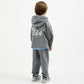 Gulliver Gray Zip Up Hoodies for Boy Mini-Pixels