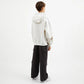 Gulliver Milky White Hoodie with Asymmetric Print for Boy Junior-Decoupage
