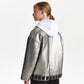 Gulliver Jacket Silver for Girls Junior-Ice