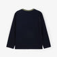 Gulliver Navy blue Bison Print Long Sleeve Jersey for Boys
