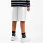 Gulliver White Poplin Shorts for Boy Junior-Transit