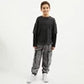 Gulliver Dark Gray Long Sleeve Top with Layered Effect for Boy Junior-Matrix