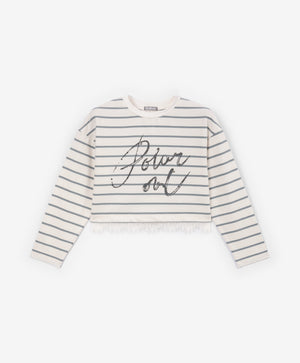 Gulliver Long sleeve t-shirt Milky color for Girls Mini - Polar Owl